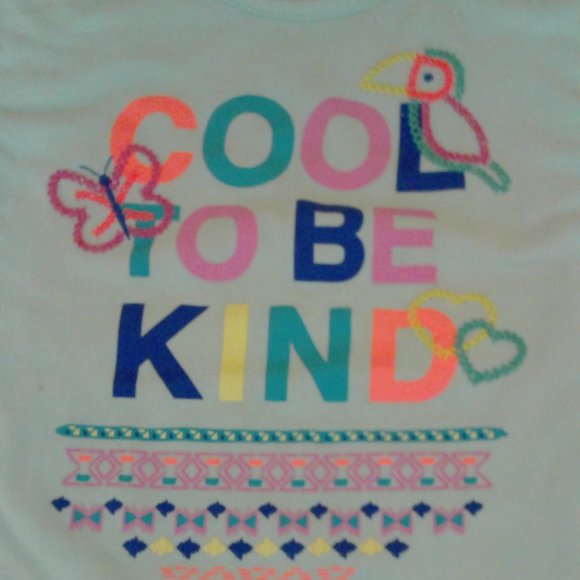 365 Kids  Girls T-Shirt  Sleeveless  Multicolor  Size 8 - Picture 3 of 11